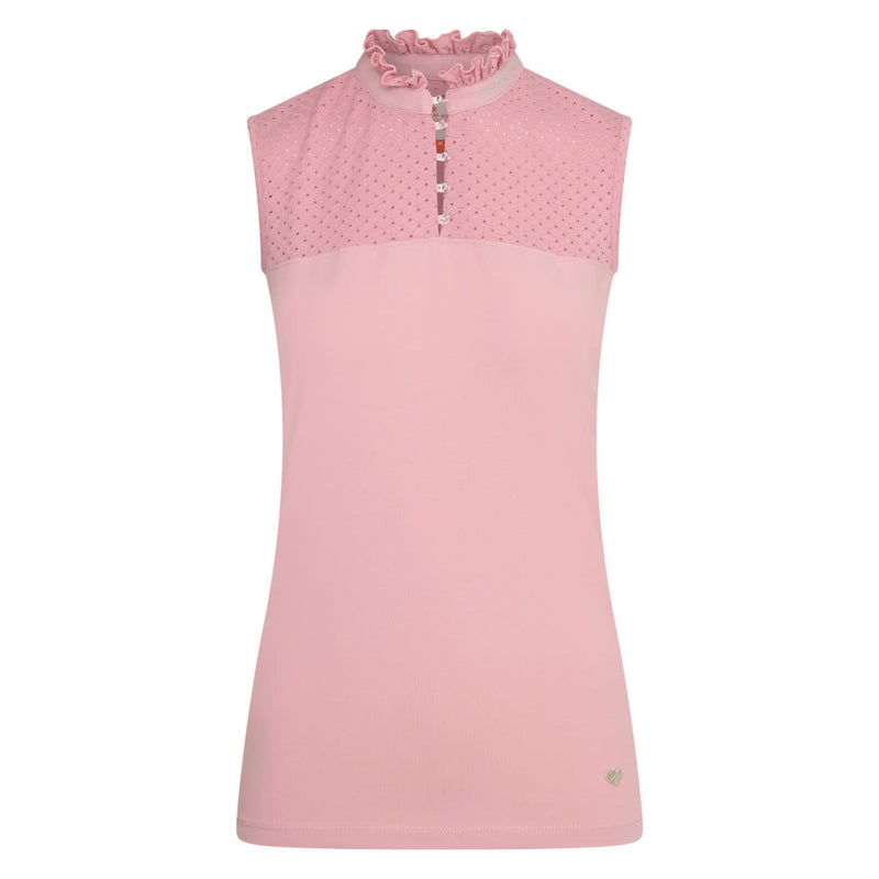 Imperial Riding Mouwloos Polo Shirt Camee, Classy Pink