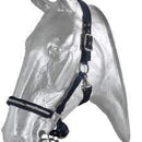 Kentaur Fleece Halster Met Touw, Zwart