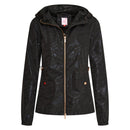 Imperial Riding Waterproof Jacket IRH Carly, Black AOP