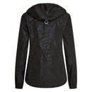 Imperial Riding Waterproof Jacket IRH Carly, Black AOP