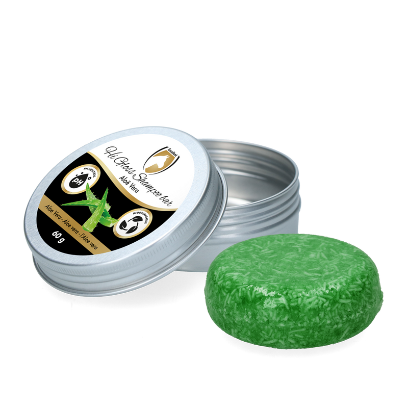 Hofman Excellent Hi Gloss Shampoo Bar Aloe Vera, Grün