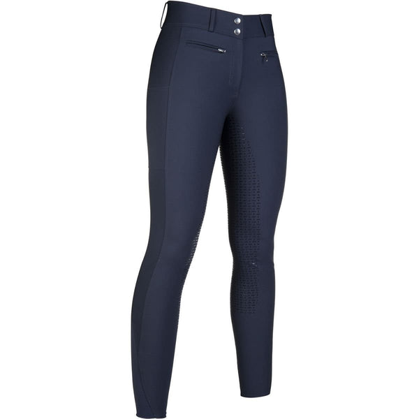 HKM Rijbroek Liv High Waist, Donkerblauw