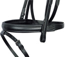 Harry's Horse Headstall Nero Soft, Black/Black Stones