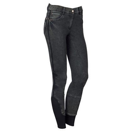 Harry's Horse Rijbroek Denim Abigail FG, zwart