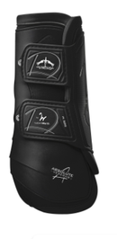 Veredus Dressage Sehnenschoner hinten, Schwarz