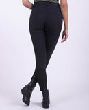 QHP Rijbroek Yasmin Knie Grip, Zwart