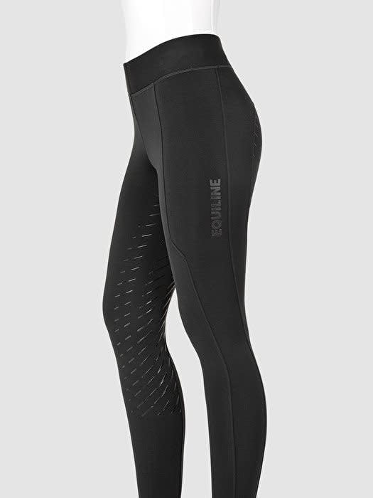 Equiline Rijlegging Christic Full Grip, Zwart