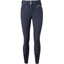 Mountain Horse Reithose Diana mit Lederbesatz, Marineblau