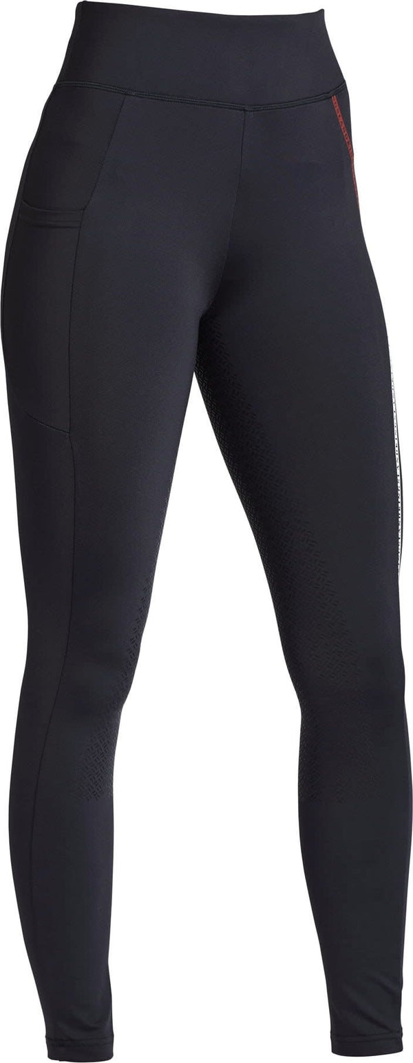 Kingsland Rijlegging Karina Full Grip, Navy met rood/wit streep