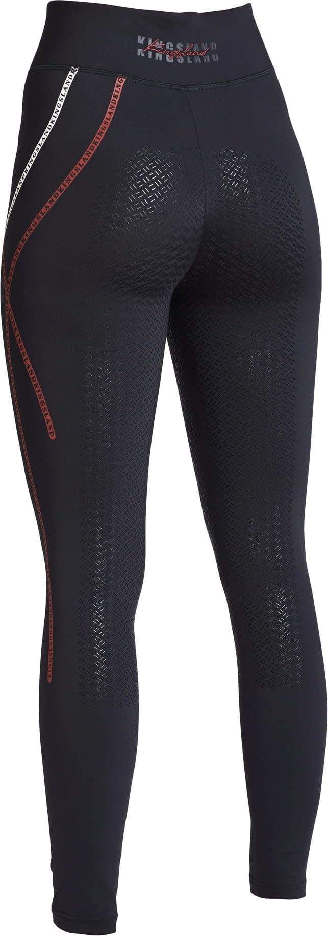 Kingsland Rijlegging Karina Full Grip, Navy met rood/wit streep