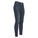 HV Polo Riding Breeches Elena Full Grip Dark Blue Denim