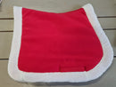 EquiTheme Saddle Pad Merry Christmas VZ, Red
