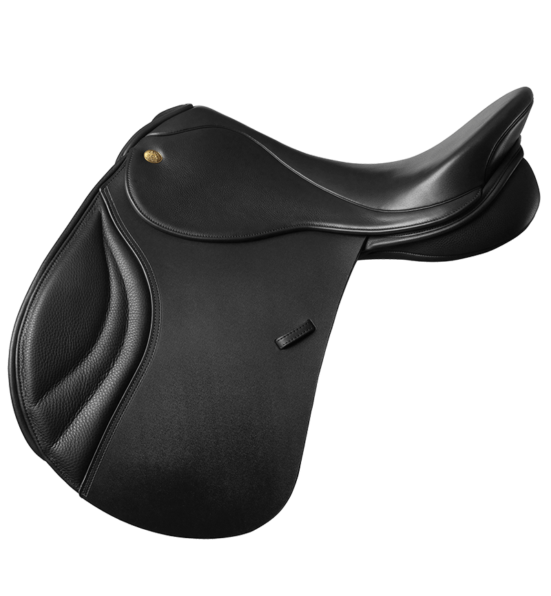 Fairfax Classic Veelzijdigheidszadel richting Dressuur, Zwart