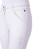 QHP Rijbroek Carrie Full Grip, Wit