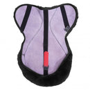 Christ Seat cover Fur, black 