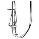 Harry's Horse Headstall Low Noseband, Black