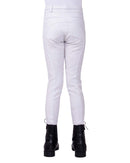 QHP Reithose Carrie Junior Full Grip, Weiß