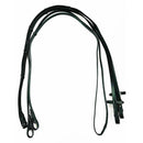 Imperial Riding Set Zügel für Weymouth-Zaumzeug &amp; Trense, Anti-Rutsch und Leder, Schwarz