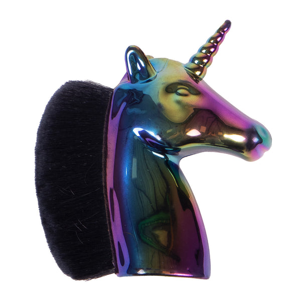QHP Hoofdborstel Unicorn, Zwart