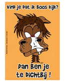 HB-Stallplatte zu nah