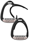 Equiline Sicherheitssteigbügel X-cel Dressur, Mattschwarz