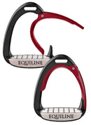 Equiline Sicherheitssteigbügel X-cel Spring, Bordeaux 12 cm