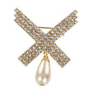 Kingsland Plastron Pin Delacroi, Gold