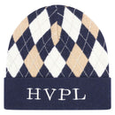 HV Polo Beanie Argyle, Marineblau