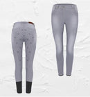 Cavallo Riding Breeches Cara Grip, Washed Grey