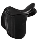 Fairfax Dressuurzadel Classic Open Seat, Zwart