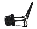 Imperial Riding Graasmasker met bont, zwart