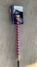 Harry's Horse Dressage Whip Glitter 90 cm, Maroon