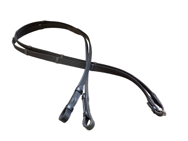 Harry's Horse Teugels Webband, Zwart