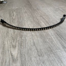 La Valencio Browband Claire, Black/Silver