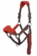 LeMieux Vogue Fleece Halfter &amp; Seil, Sienna