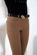 Pikeur Rijbroek Laure Full Grip, Caramel