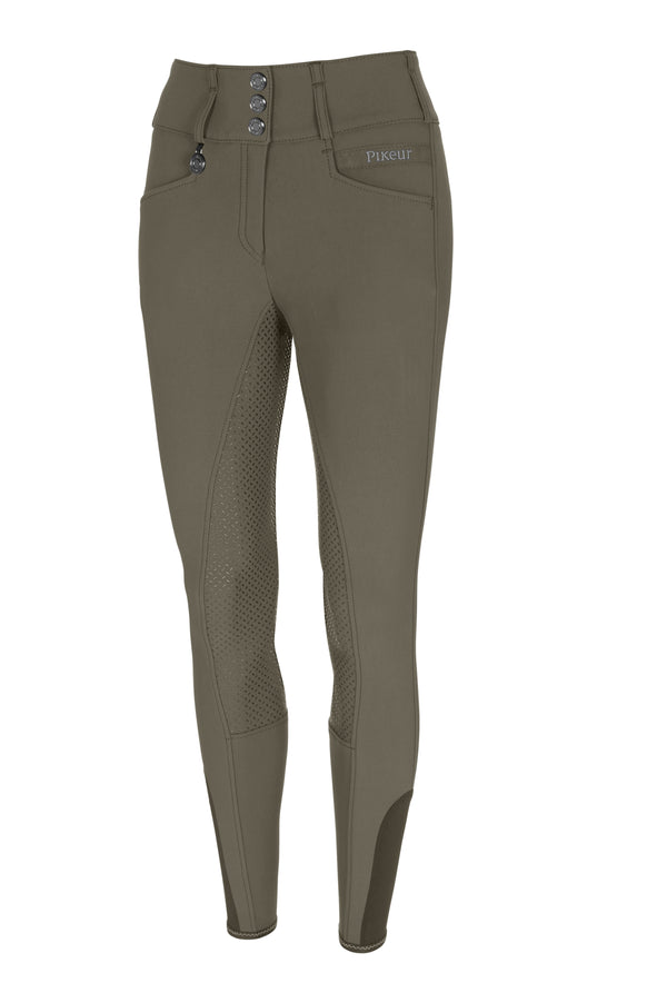 Pikeur Rijbroek Candela Full Grip, Mud